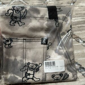 NWT - Hedley & Bennett Essential Apron - Grateful Dead Grey Tie Dye